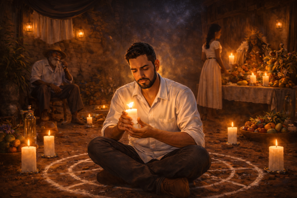 como firmar uma vela corretamente na umbanda