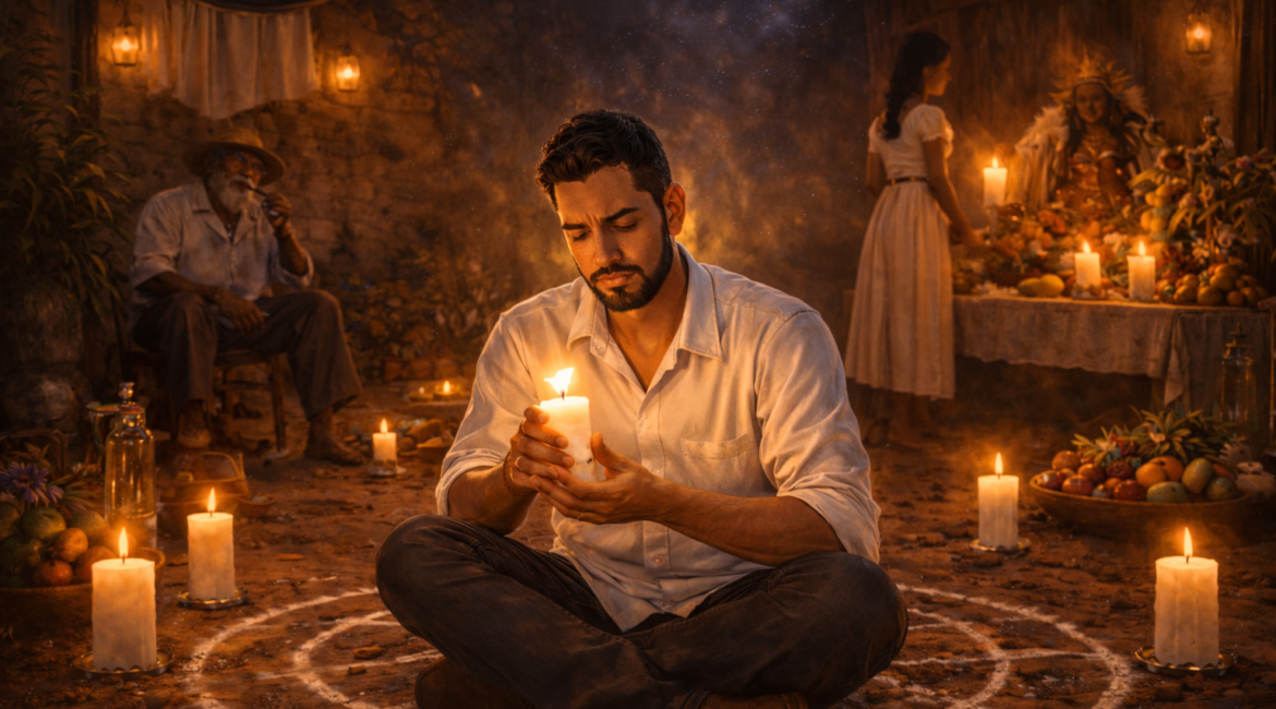 como firmar uma vela corretamente na umbanda